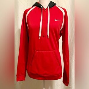 Nike Therma-fit athletic hoodie 1/2 zip cooling hood medium